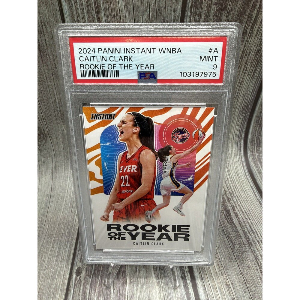 2024-25 Panini Instant WNBA - Caitlin Clark Rookie of the Year #CCRLY-A PSA 9